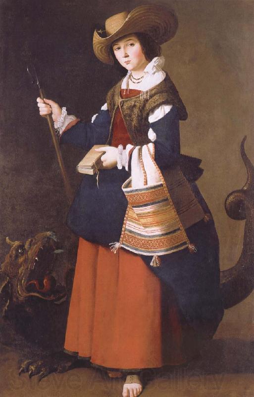 Francisco de Zurbaran St Margaret